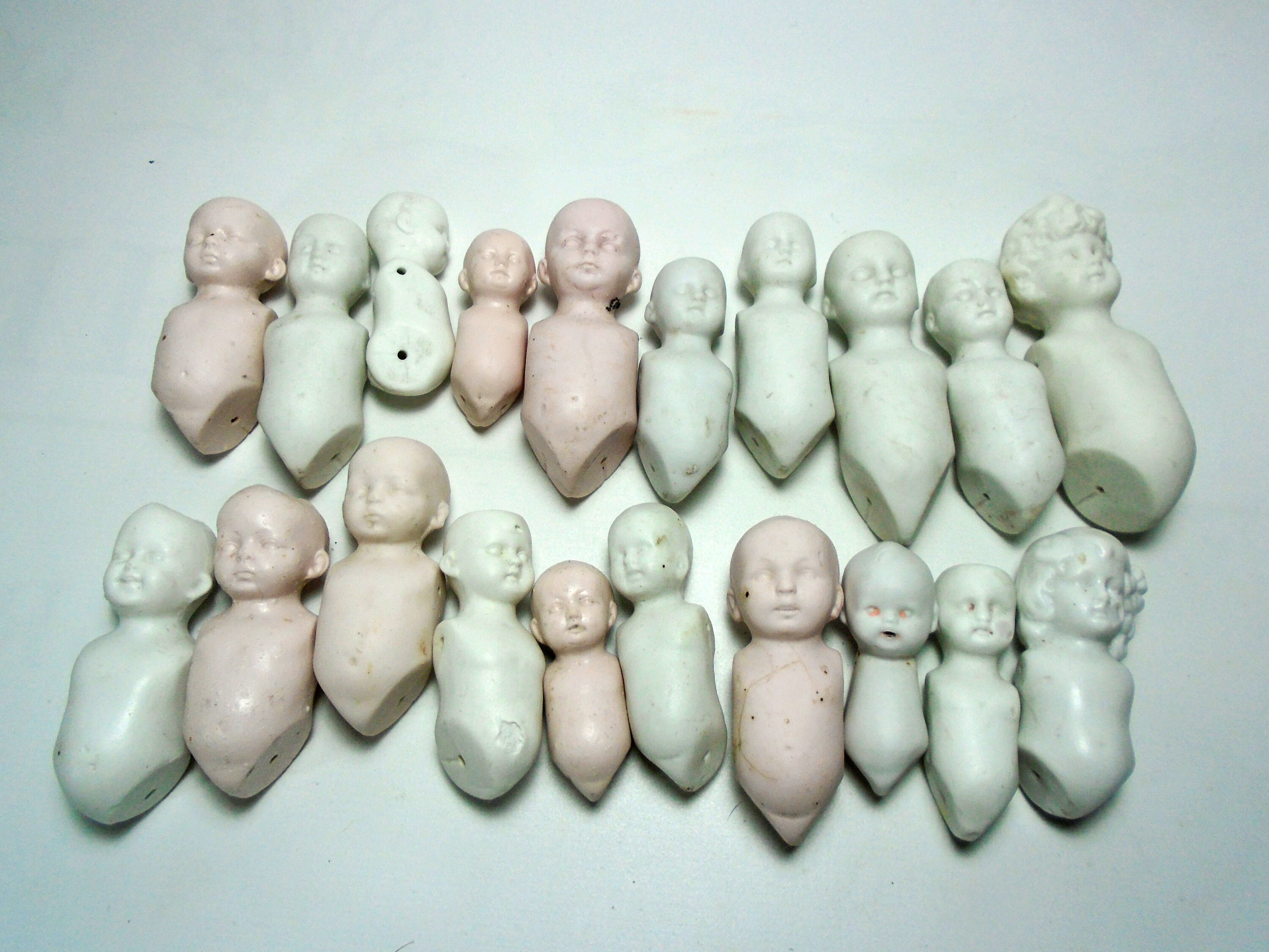 Antique Doll Parts 20x Antique German Porcelain Doll Parts Etsy