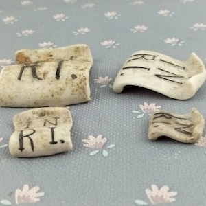 Antique Porcelain Crucifix INRI Plaque , Cross Top Decor Inri Sign ...