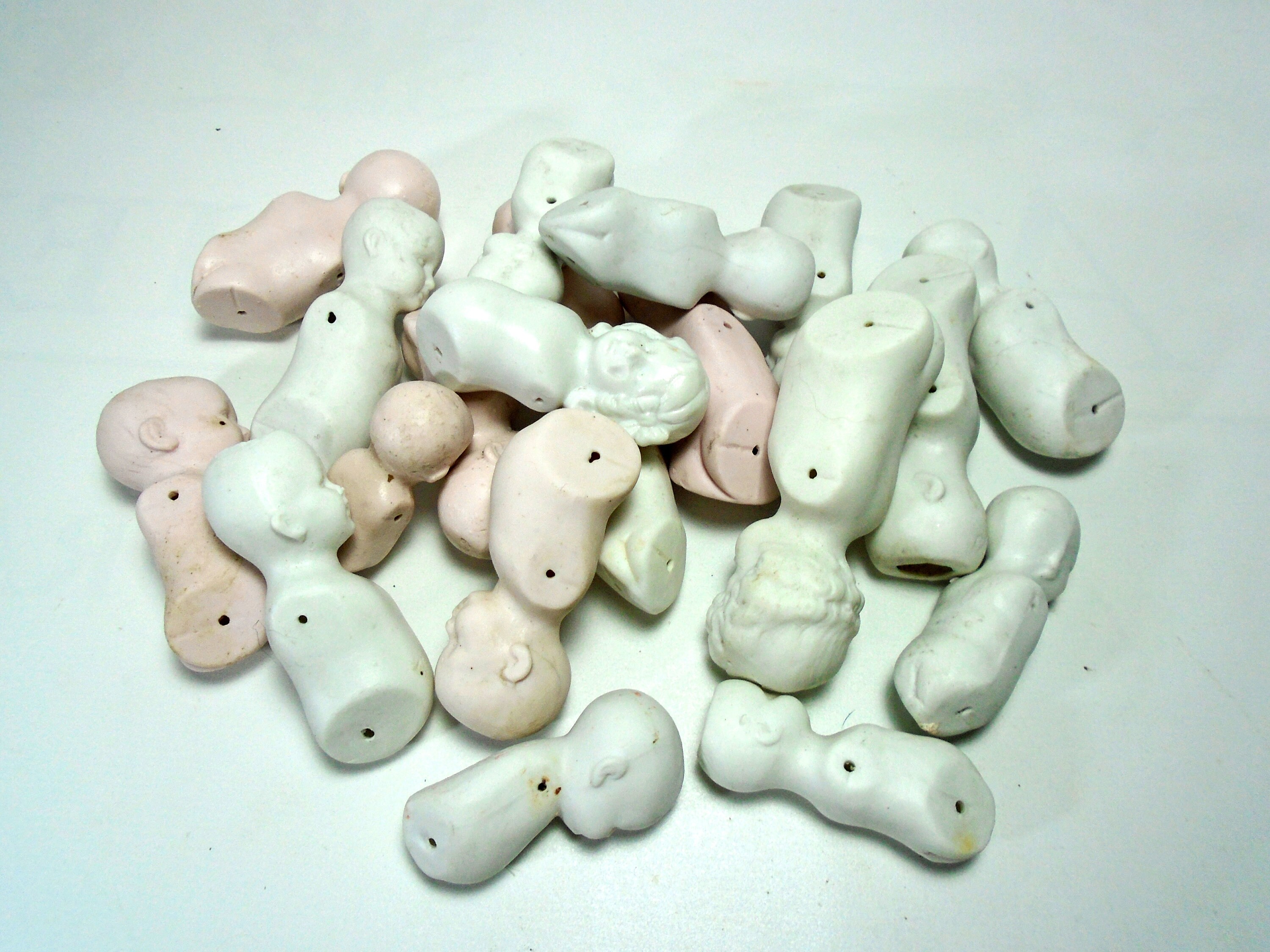 Antique Doll parts 20x antique German porcelain doll parts Etsy