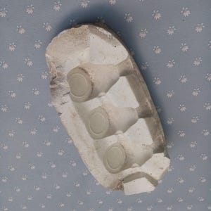 Puppenköpfe Gießform, antik deutsche, Puppenkopf Gießform, Porzellan Kopf Gießform, 1880-1920er Jahre, Thüringen , Puppenkopf, Teil große Gipsform