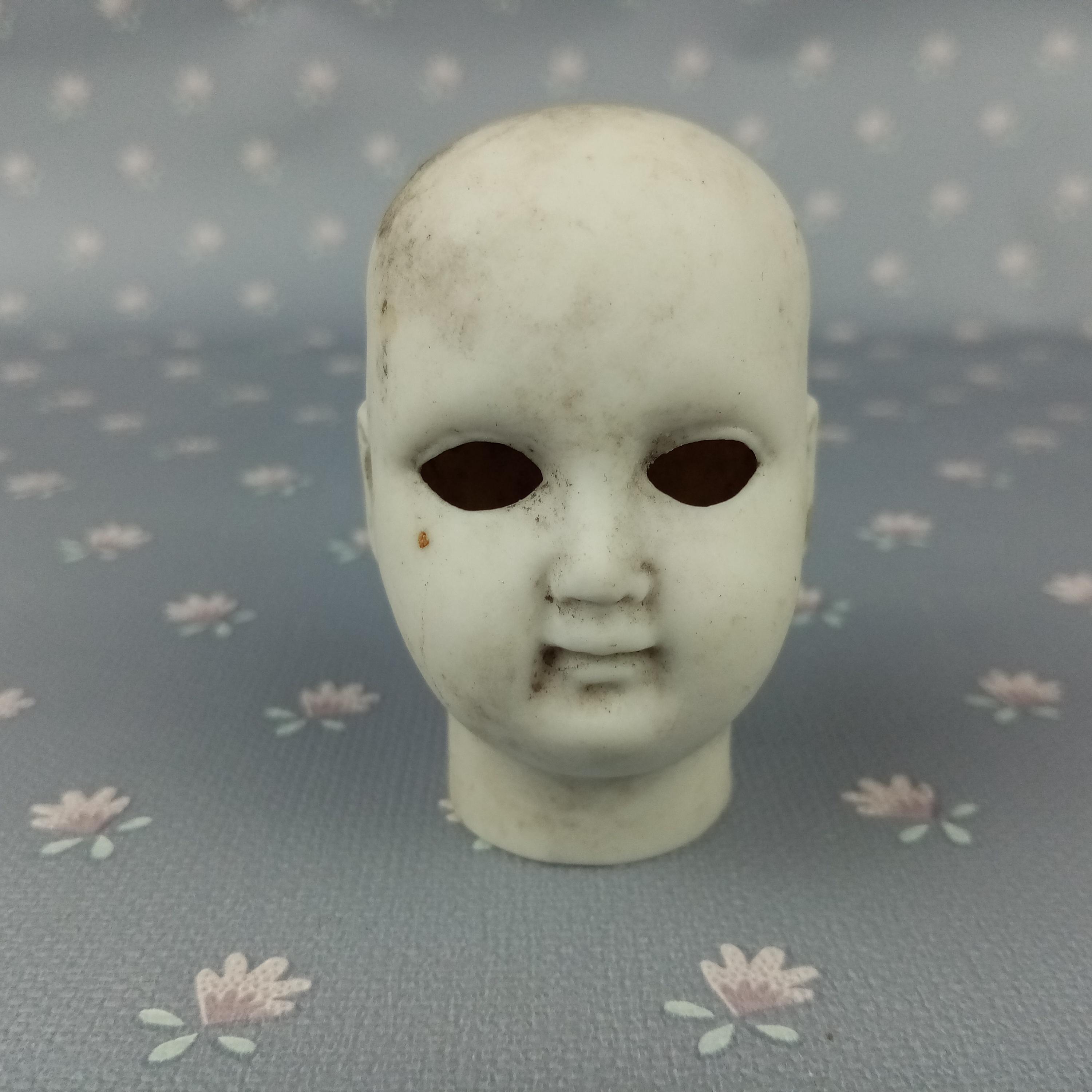 アンティークドール ヘッドのみ ベルトンタイプ アンティークドール