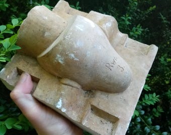 アンティークドイツ人形の頭のマスターモールド：テューリンゲン磁器モデル（1900-1920年代）アート