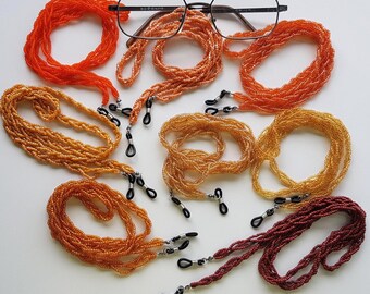 Chaine A Lunettes En Perles En Verre, Cordon De Lunettes En Perles, Chaine De Lunettes, Lanière De Lunettes, Ficelle Pour Les Lunettes