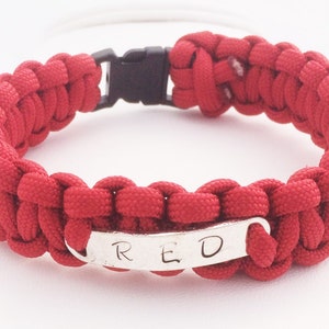 Remember Everyone Deployed R.E.D. Friday paracord bracelet Support our Troops Military Support Deployment Gift image 2