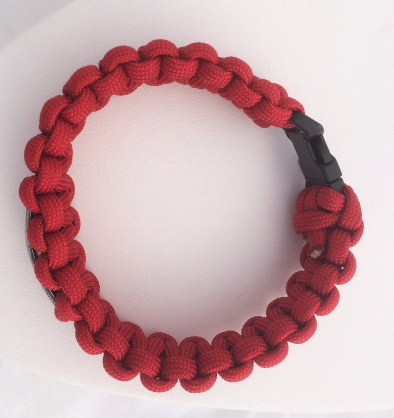 Remember Everyone Deployed R.E.D. Friday paracord bracelet Support our Troops Military Support Deployment Gift image 3