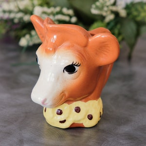 Kalf Creamer Coffee Milk Pitcher Porselein Kruidbare Boerderij Boerderij Keuken Ontbijt servies Nautische Plank Decor Cartoon