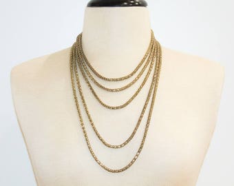 Pearl Necklace Colar Multistrand Layered Choker Fashion Vintage 1950/'sJewelry round Pearl Beads Wedding Birthday Gift for Her Aleks Jewelry