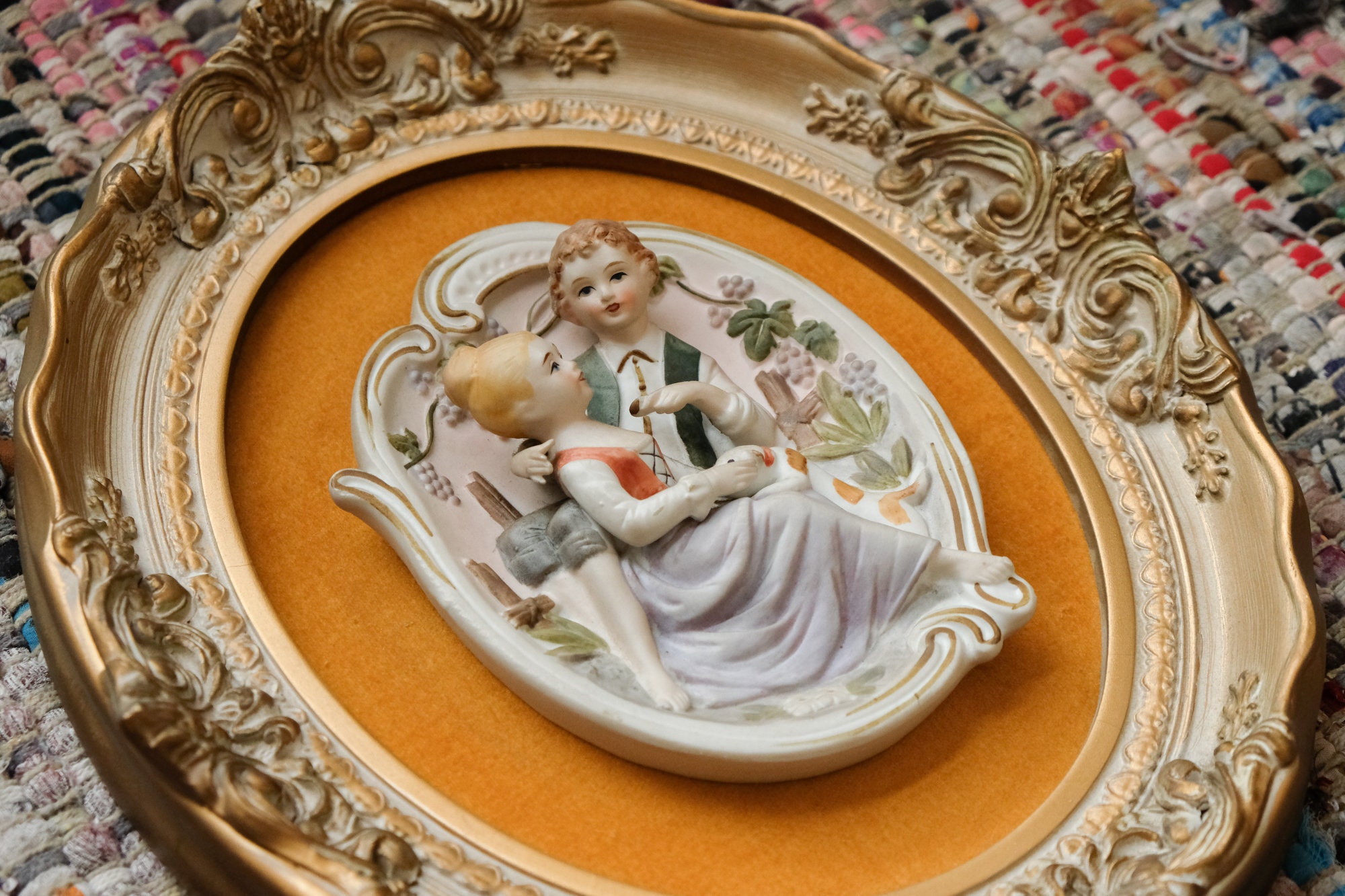 Baroque Frame 3D Wall Art Vintage Pottery Shabby Chic Decor Victorian ...