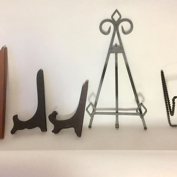 Metal Book Display Easel Etsy