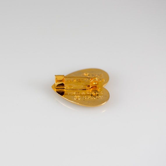 Gold Plated Disney Pin Brooch Mickey Arm Wand Gol… - image 2