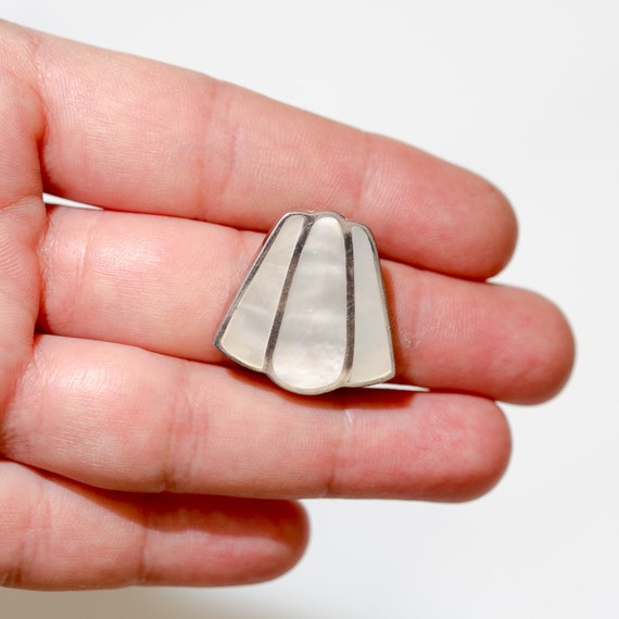 Engravable Opal Pendant Solid Sterling Charm Uniq… - image 4