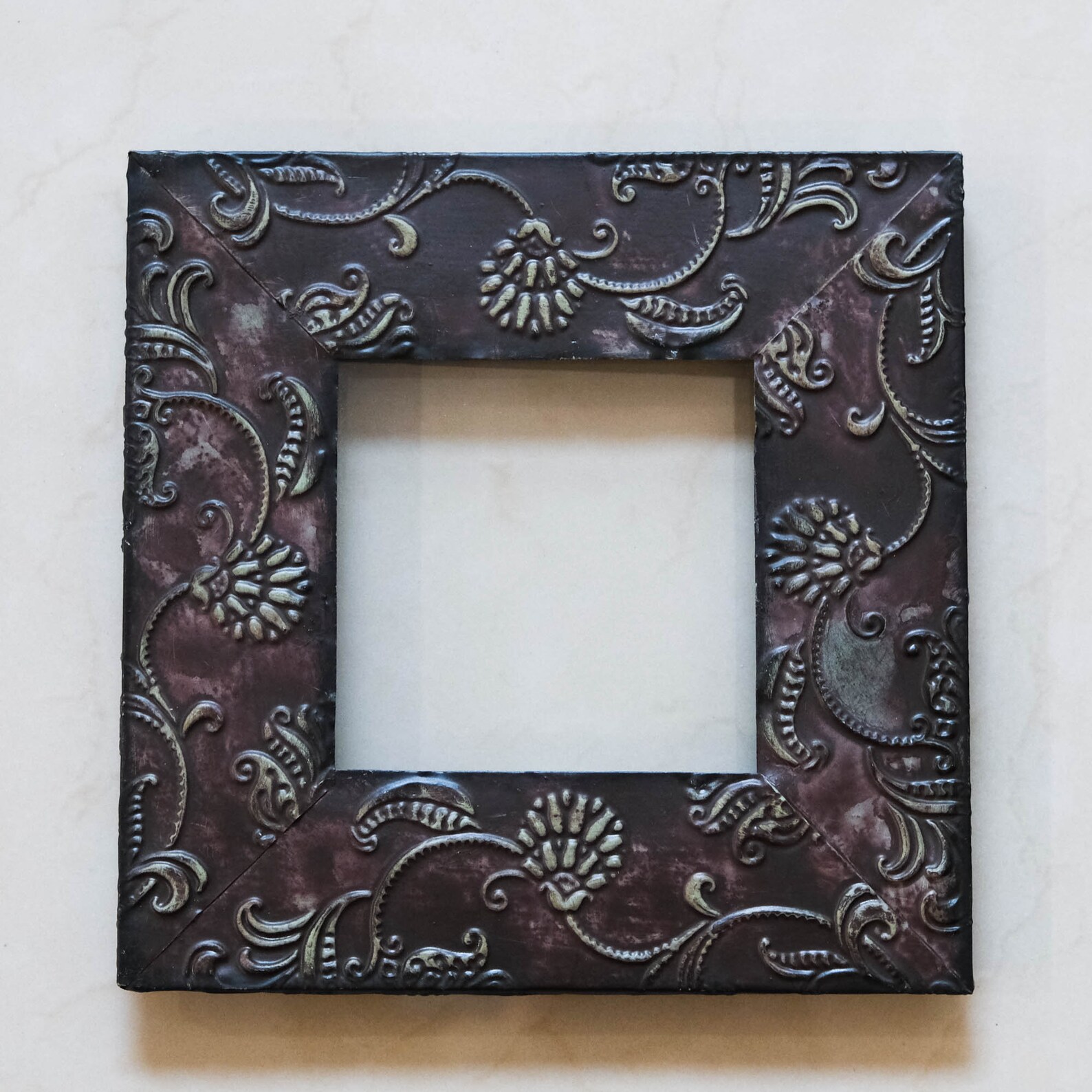 10 Square Wrought Iron Wall Decor Picture Frame Etsy