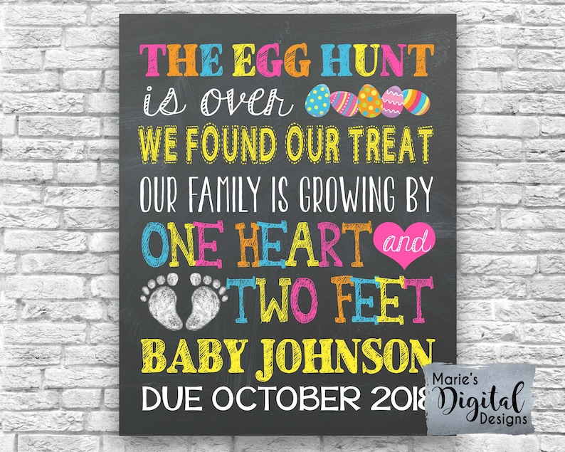 PRINTABLE the Egg Hunt is Over We Found Our Treat Our Family