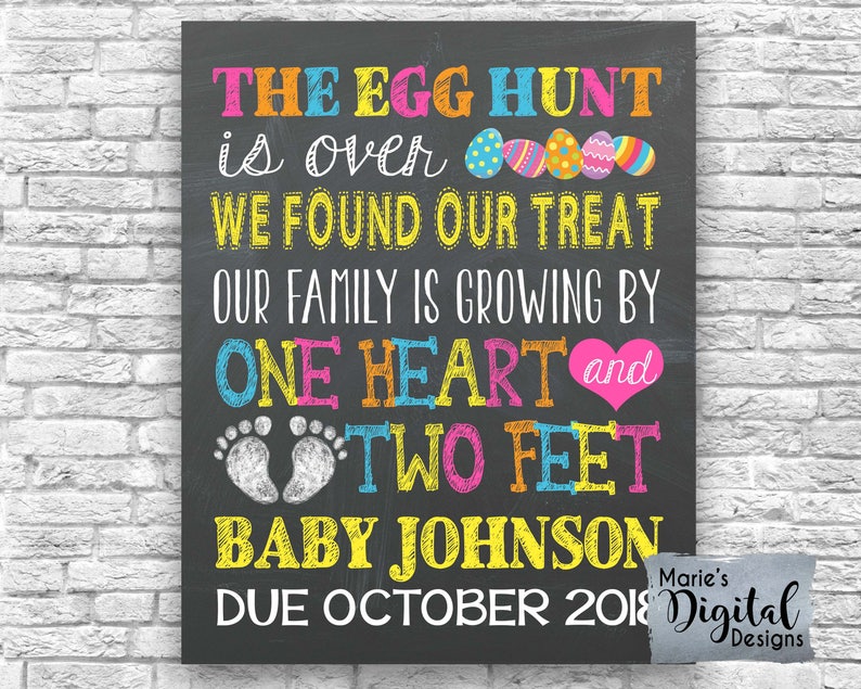 PRINTABLE the Egg Hunt is Over We Found Our Treat Our Family