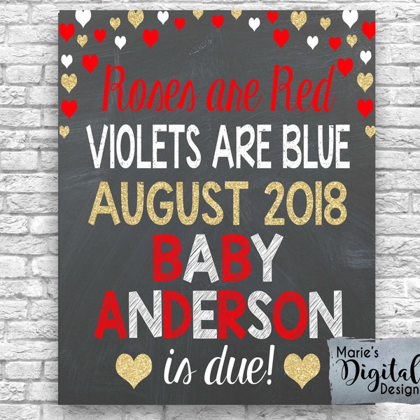 Roses Are Red Violet Etsy