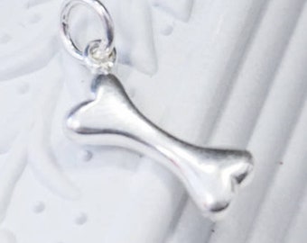 Sterling Silver Dog Bone Charm