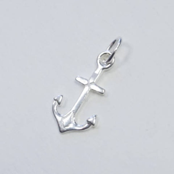 Sterling Silver Dainty Anchor Charm