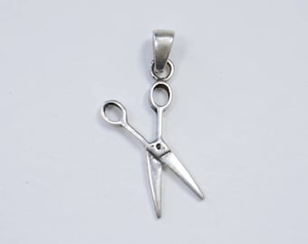 free ship 120 pieces Antique silver scissors charms 21x9mm #3304 