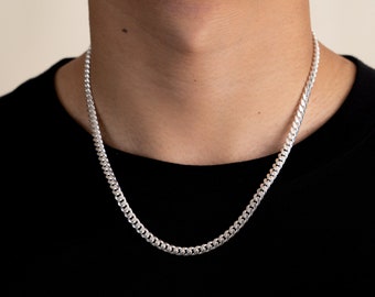 Sterling Silver 5.5mm Miami Cuban Link Chain