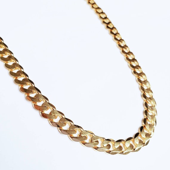 18k on sale curb chain