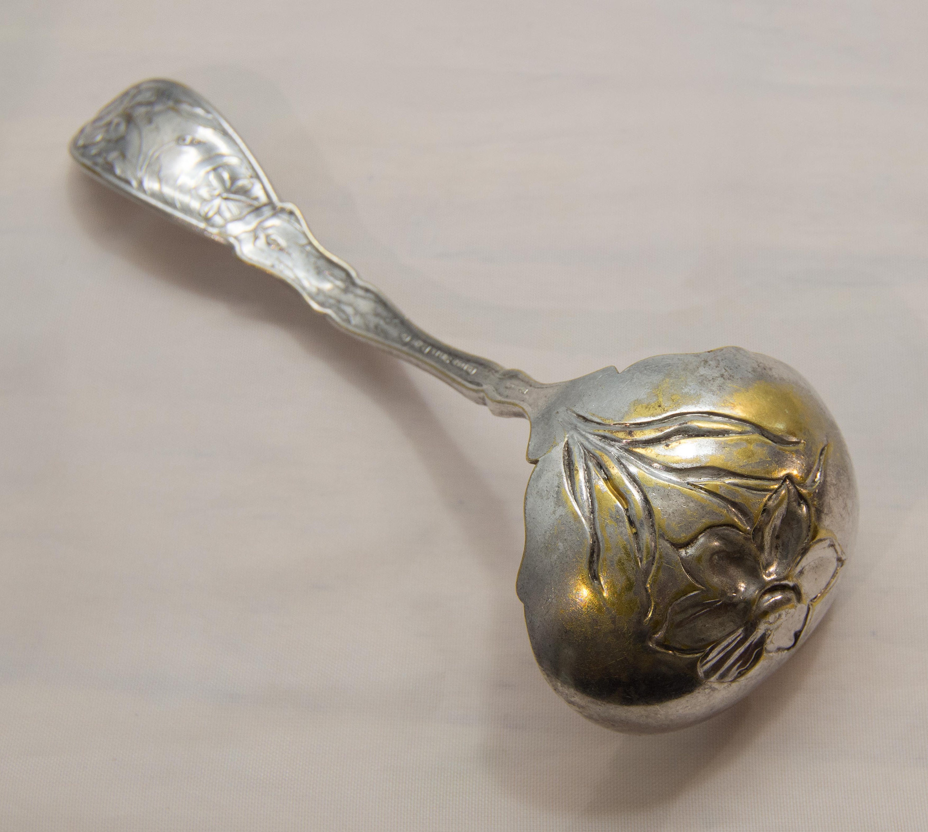1908 Oxford Silver Plate Co Narziss Ladle Etsy