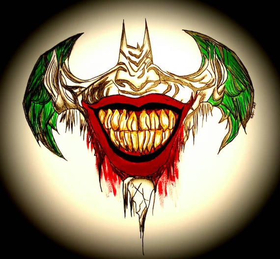 Joker smile batting outlet gloves