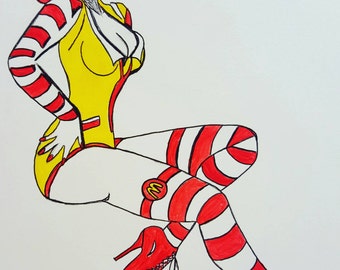 Mrs. Ronald McDonald  Pinup