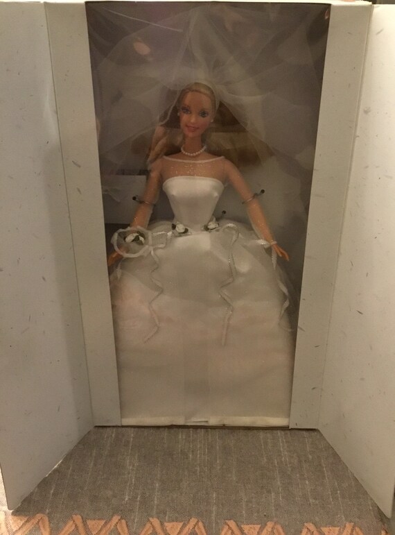 blushing bride barbie doll 1999