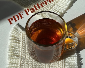 Crochet Coasters Pattern: Beginner Home Decor (PDF Pattern)