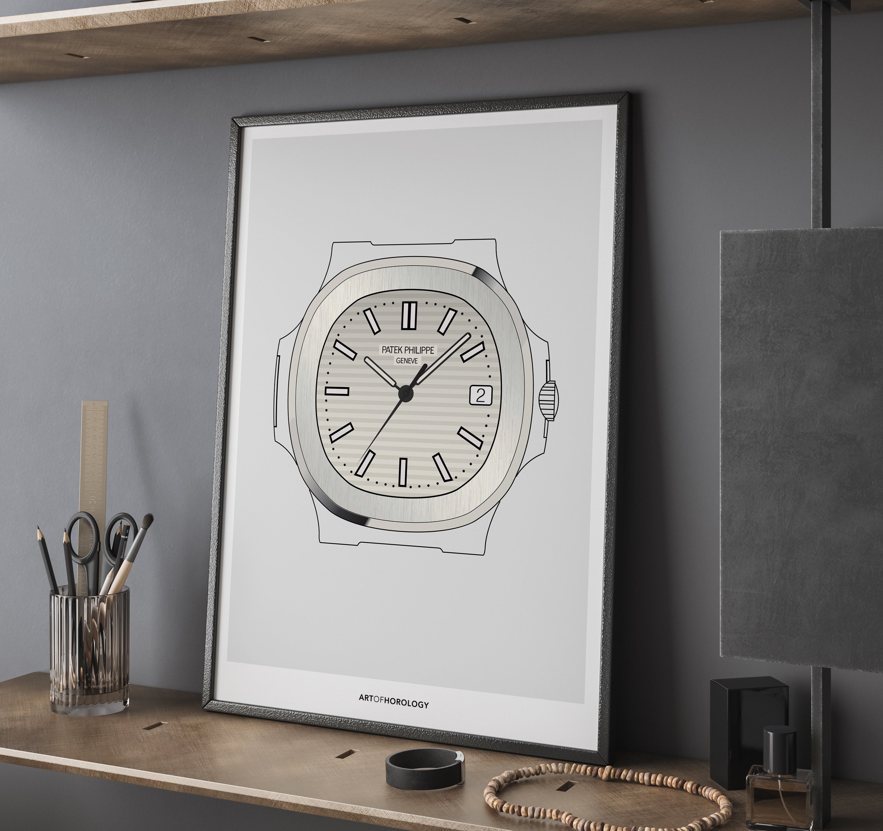 patek philippe nautilus wall clock