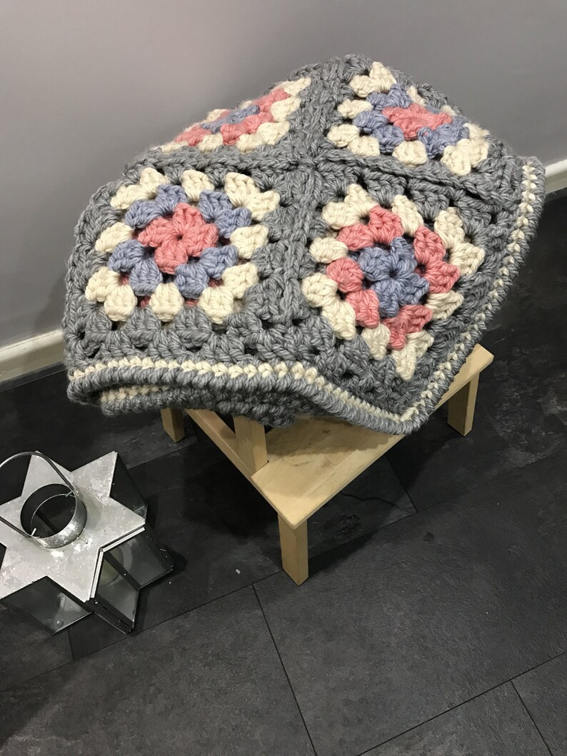Super Chunky Crochet Throwcrochet Blanketknee Blanketlap Ganliving