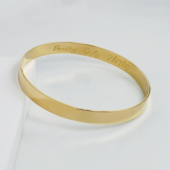 Gold Bangle Bracelet for Women With 