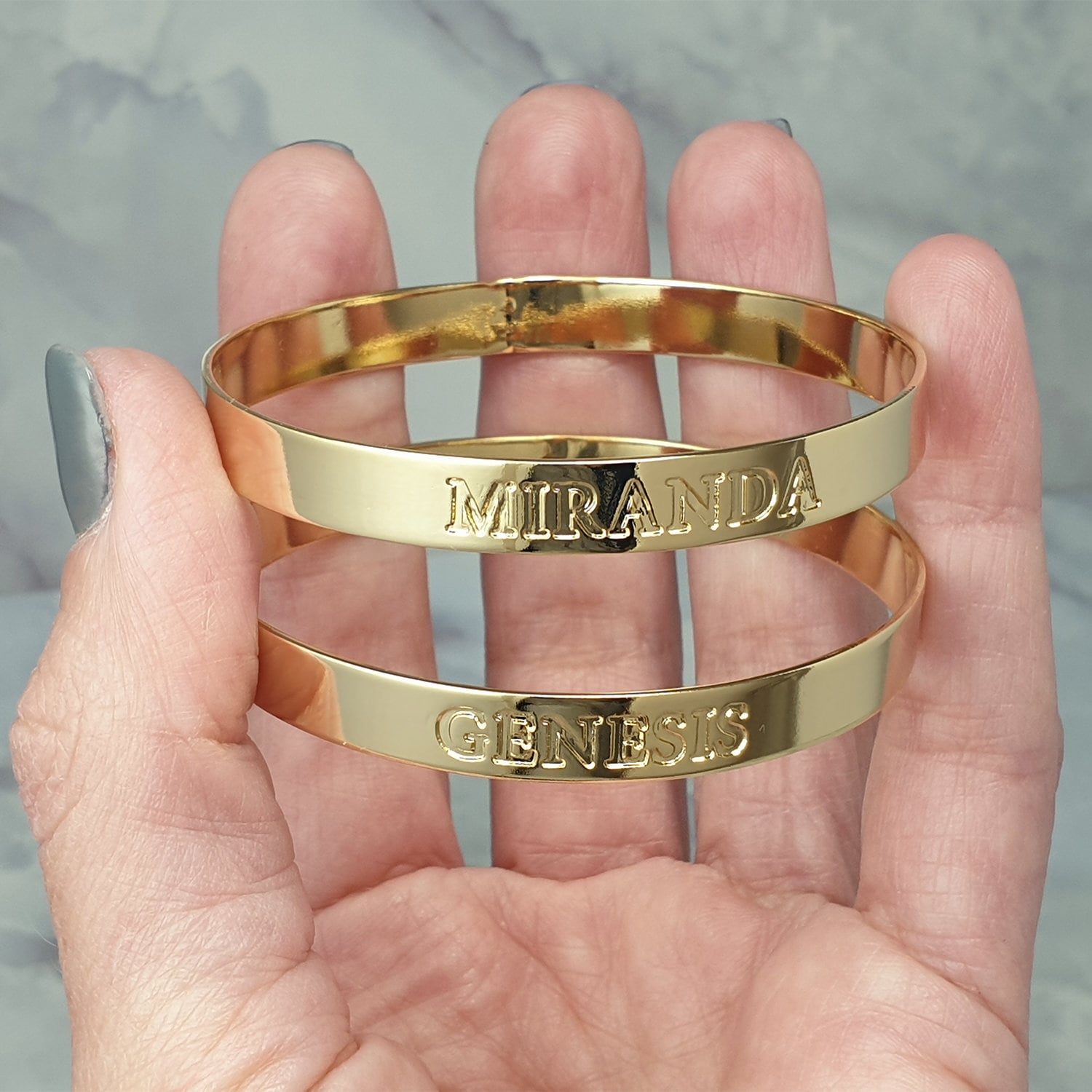 Gold Bangle Bracelet for Women With 