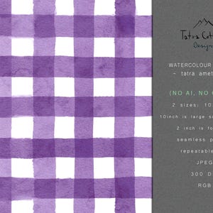 Naadloos gingangpatroon: tatra-amethist paars (digitale download)
