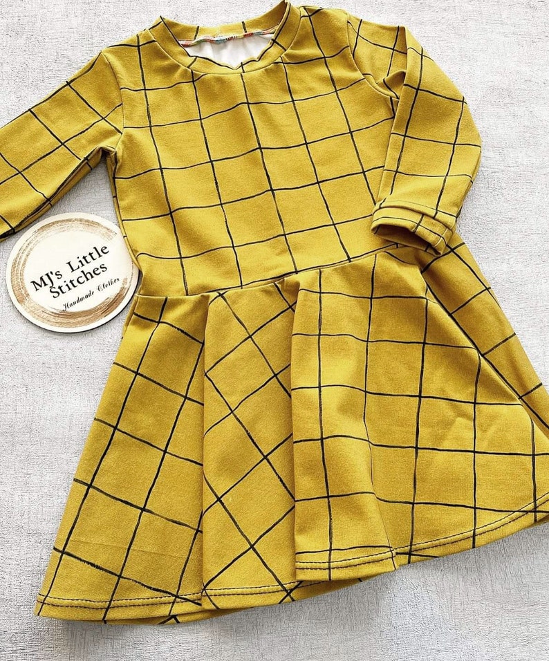 Grid Check Fabric Pattern Set: Hand Painted Seamless Designs (Digital Download image 5