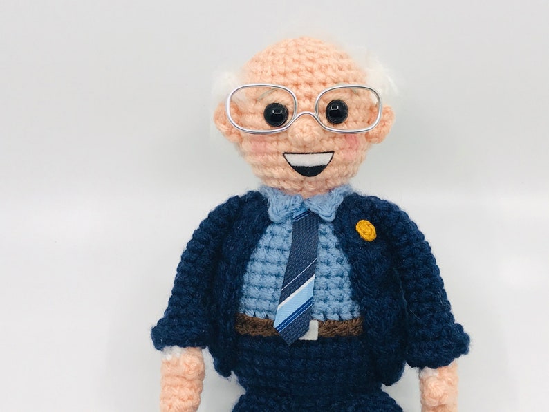 bernie sanders doll pattern