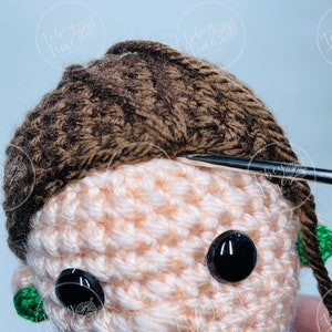 Pattern Ruth Bader Ginsburg Crochet Doll PDF Instand Download image 7