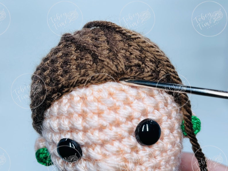 Pattern Ruth Bader Ginsburg Crochet Doll PDF Instand Download image 7