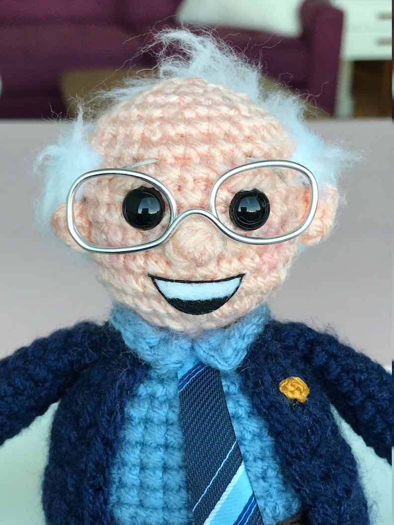 bernie sanders doll pattern