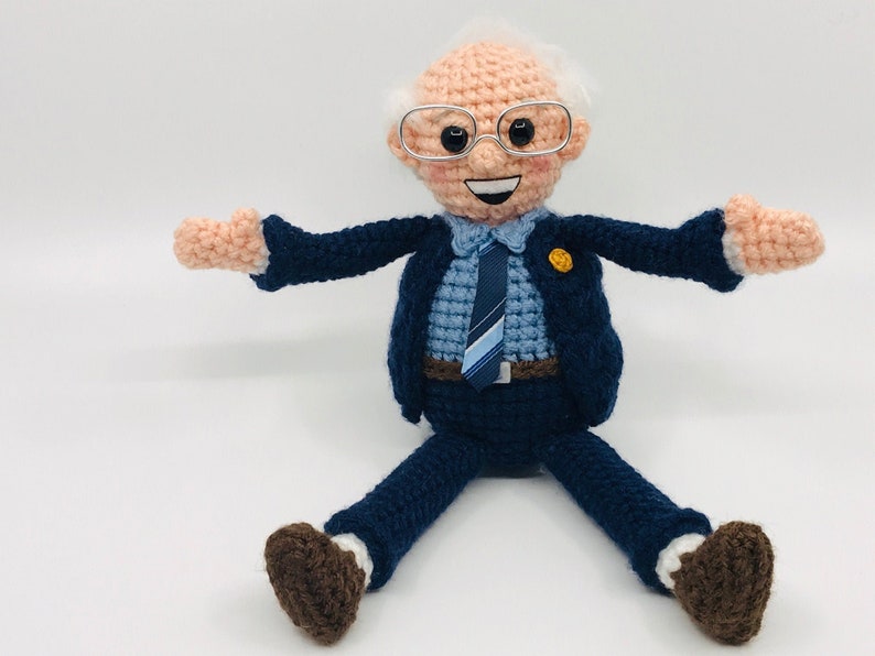 Bernie Sanders Doll PATTERN PDF Instant Download Crochet | Etsy