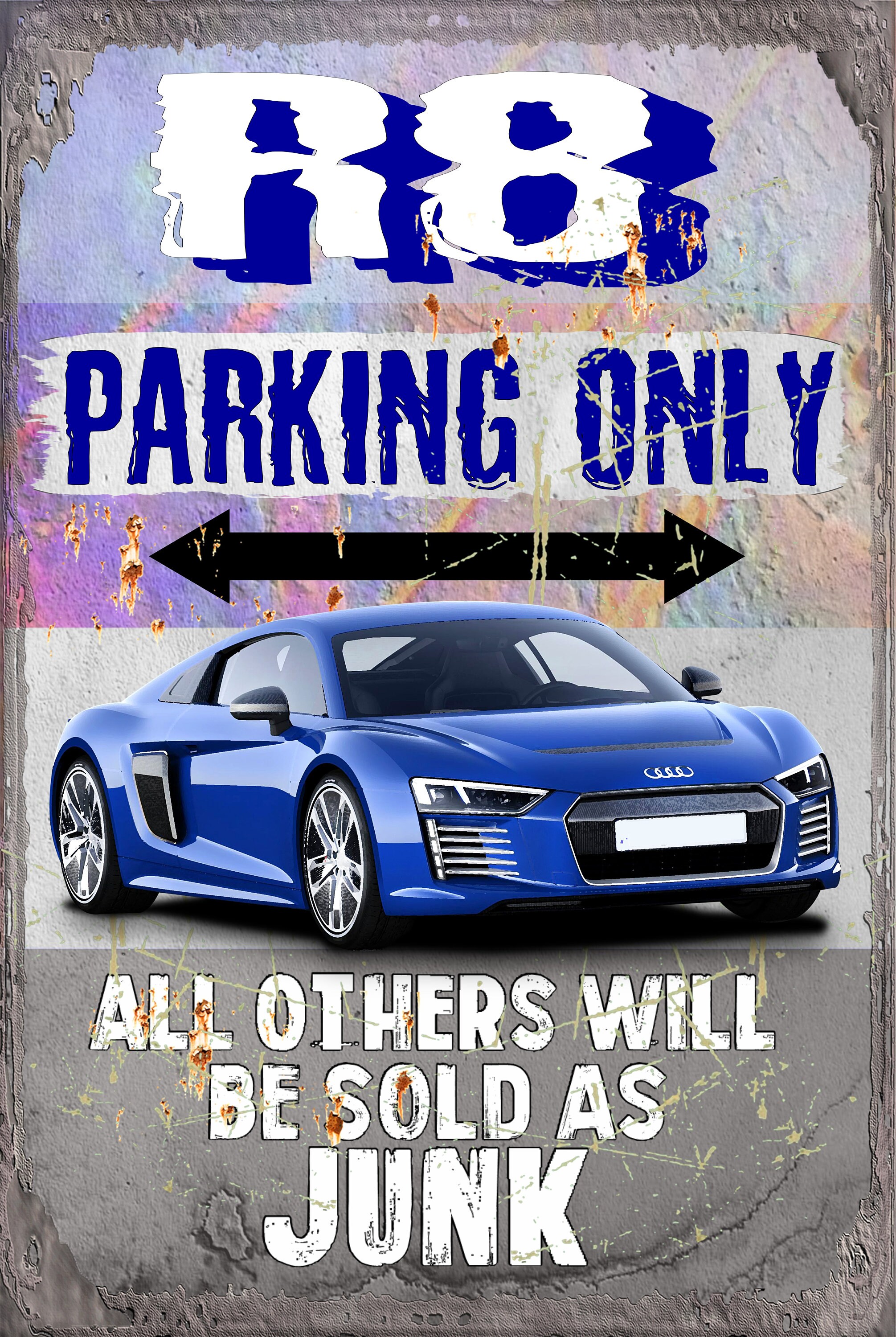 Audi parking only