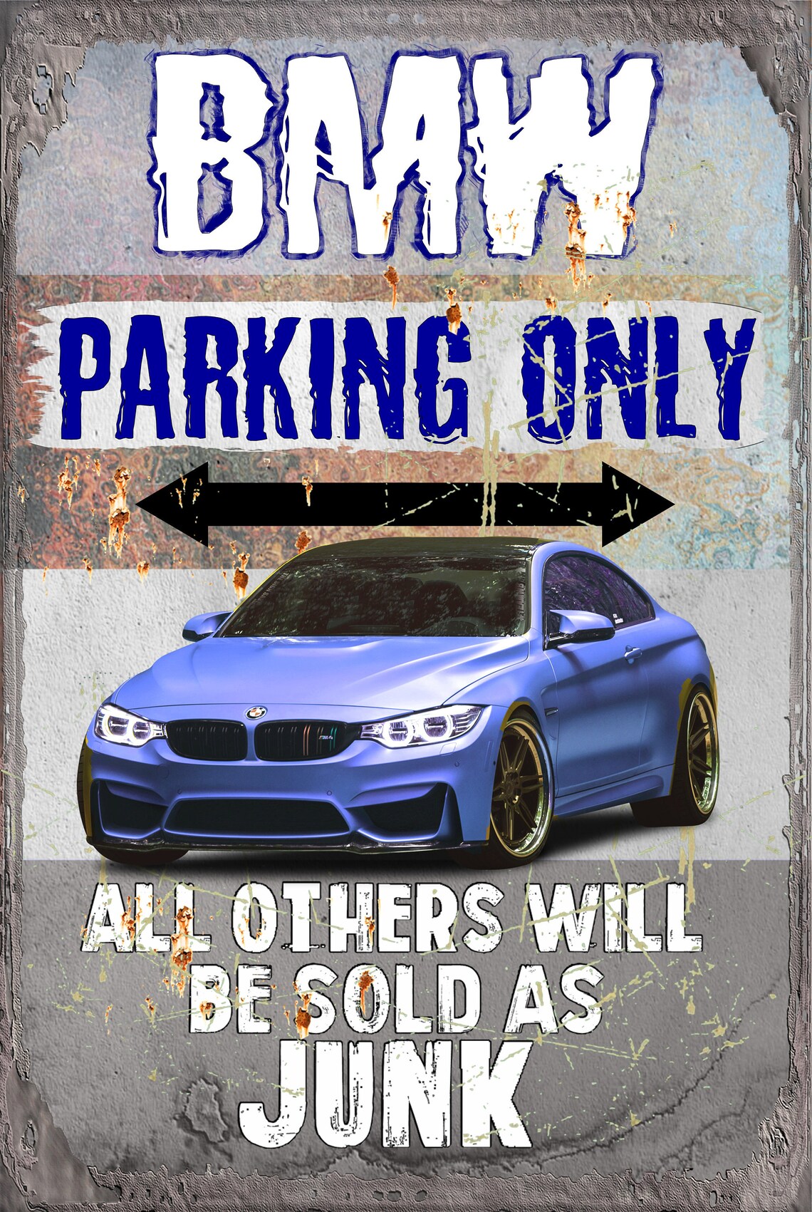 Bmw parking only