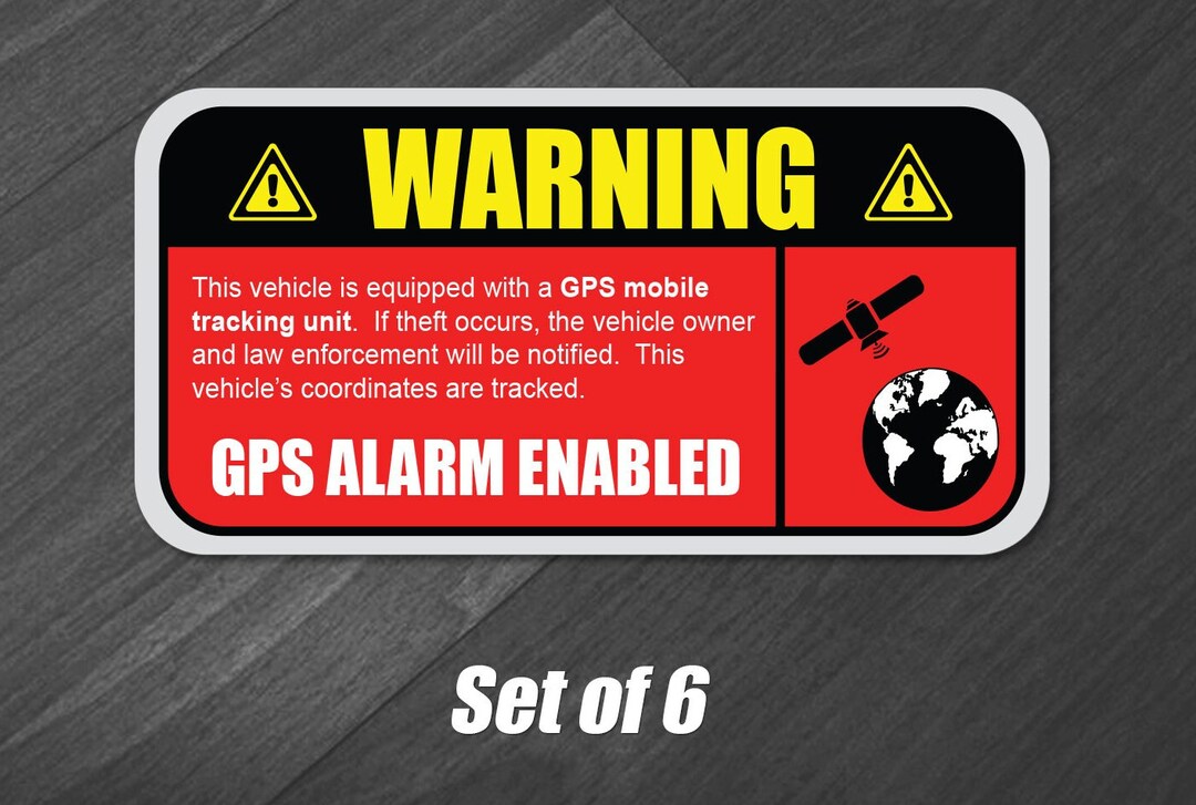GPS Tracking Sticker Vehicle Anti Theft Sticker Security Sticker Window