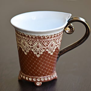Hand made mug, Pottery, Ceramic, Mugs