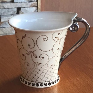Ceramic Cup, Tea Cup,Handbuilding Techniques, ceramic and pottery ,  handpainted, handmade, coffee cup