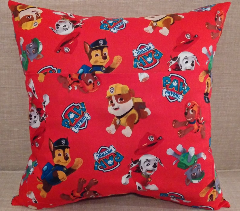 Paw Patrol Companion Pocket Pillow with Marshall Plush Toy Etsy