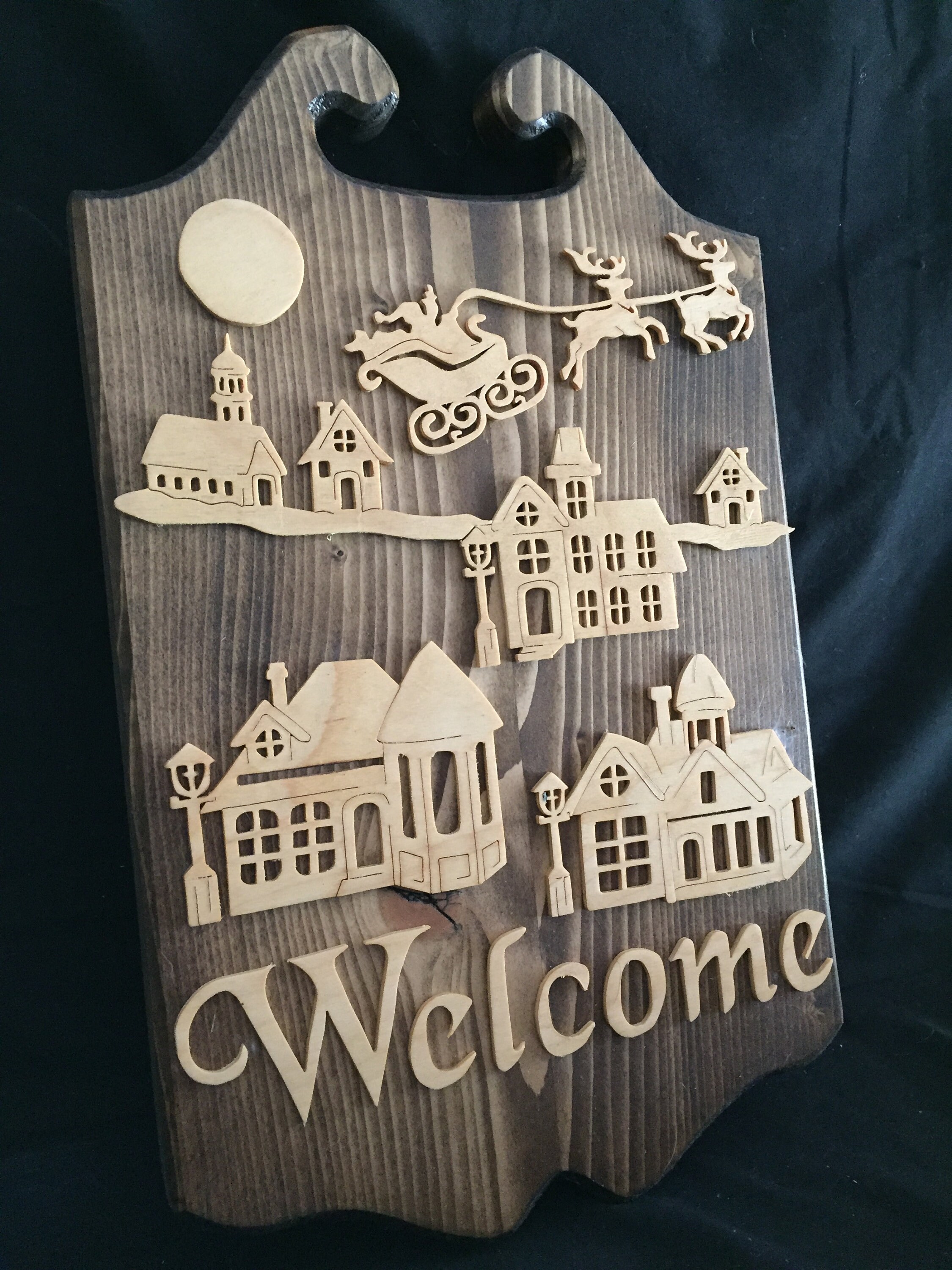 sign scroll saw home decor Etsy