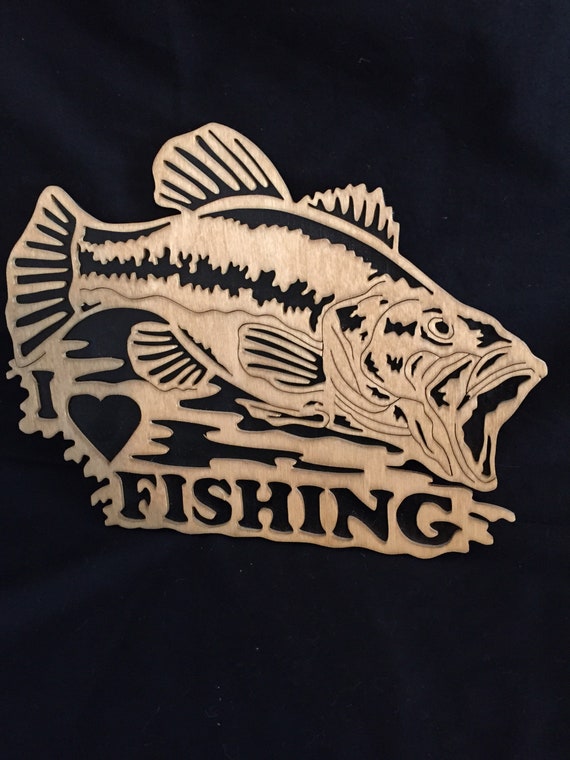 Bass Fishing, I Love Fishing, Largemouth Bass, Fishing Sign, Home