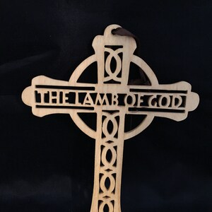 scroll saw, cross ornament