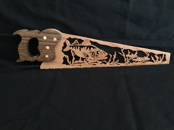 Walleye Handsaw Scroll Saw Etsy